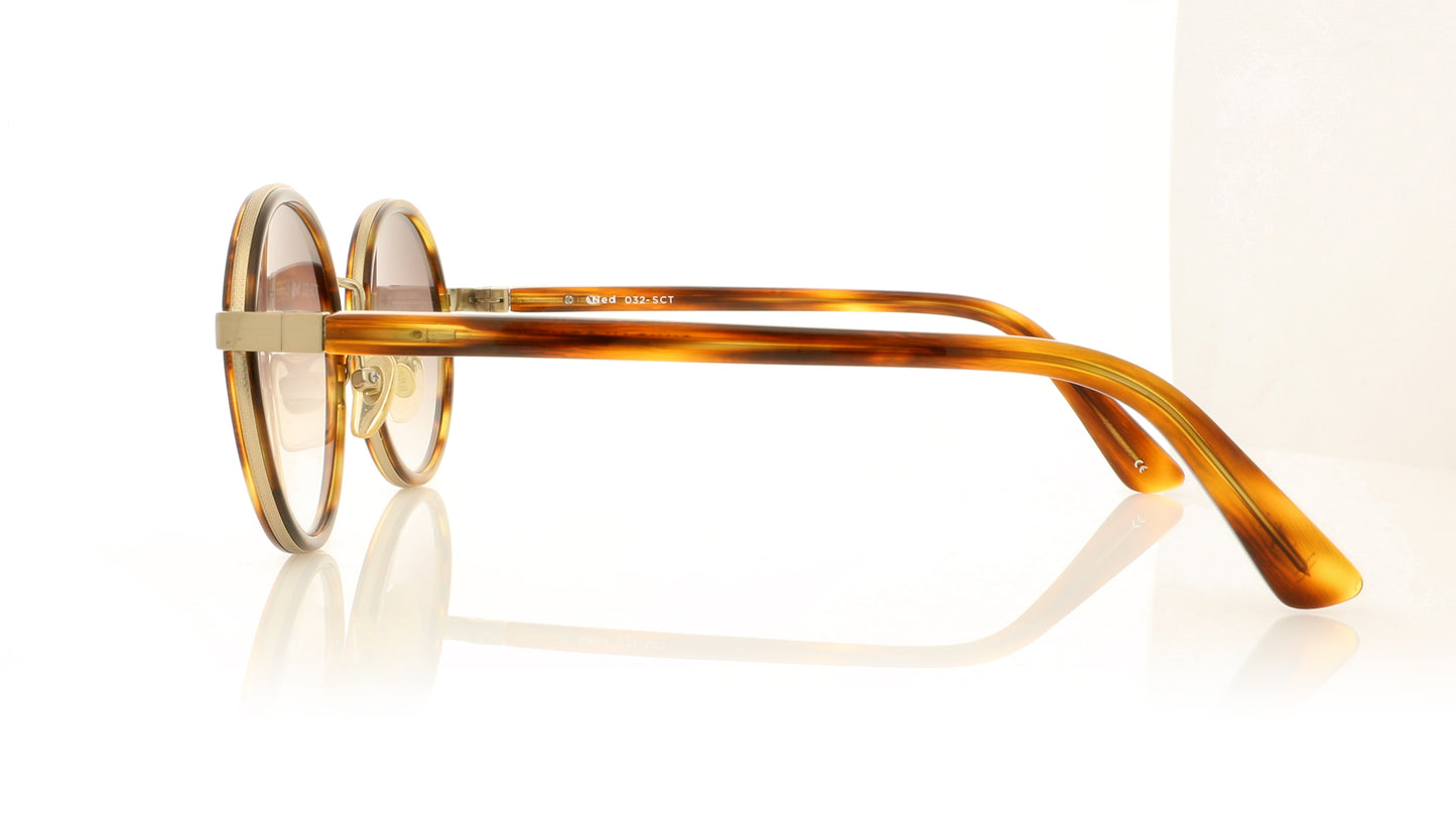Sunday Somewhere Ned 32 032-SCT Tortoise Shell Sunglasses - Side