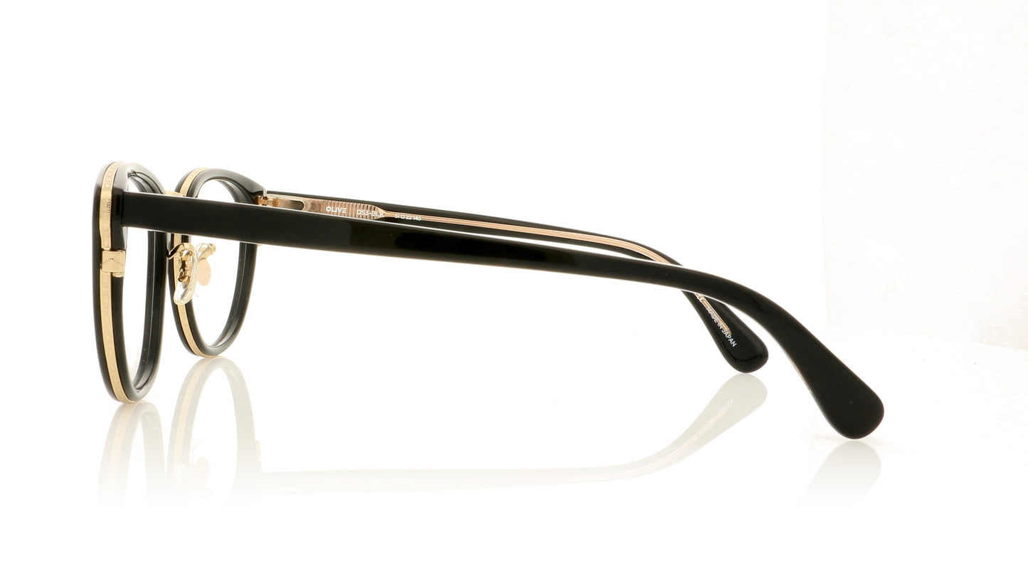 Sunday Somewhere Olive 053-BLK Black Glasses - Side