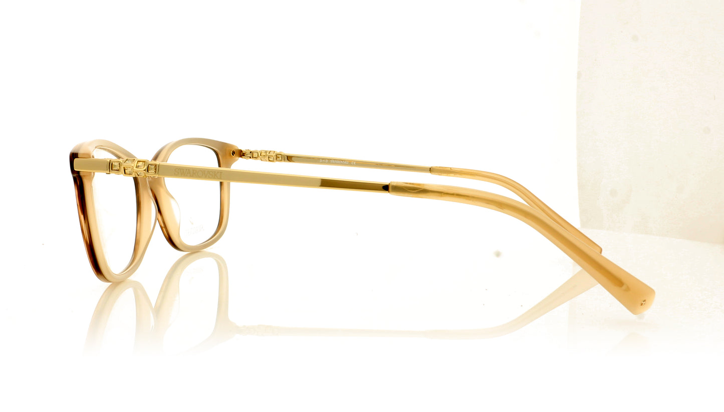 Swarovski SK5285 SW 5285 47 Beige Glasses - Side