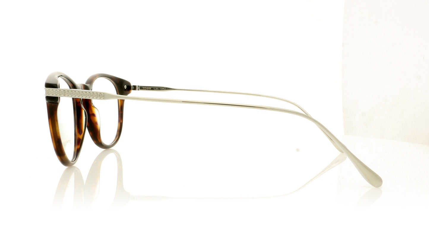 Tom Davies TD648 1842 Havana Glasses - Side