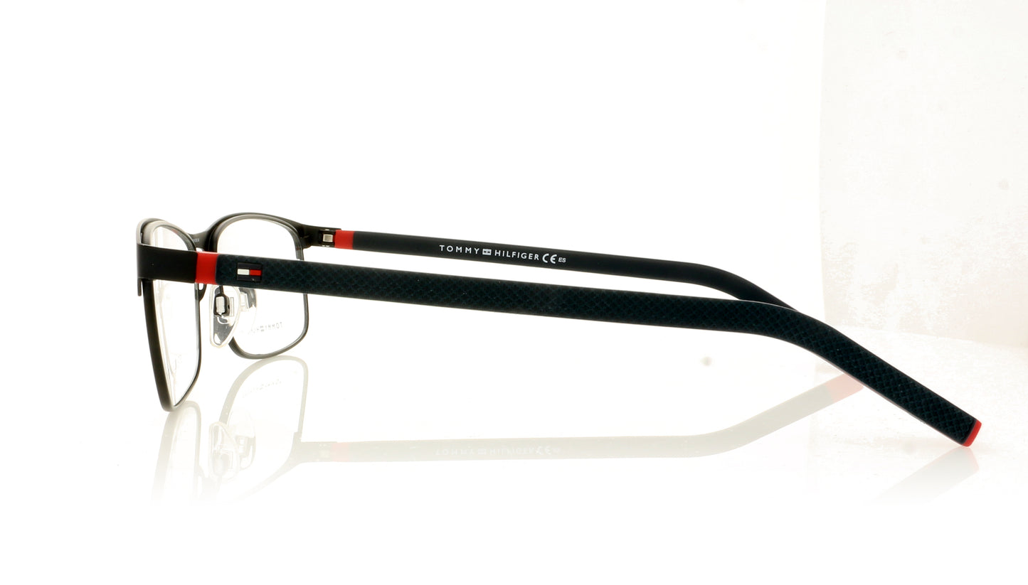 Tommy Hilfiger TH 1740 WIR Blue Red Glasses - Side
