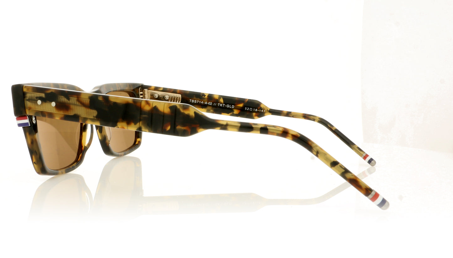 Thom Browne TB-714 TBS714 TKT Tokyo Tortoise Sunglasses - Side