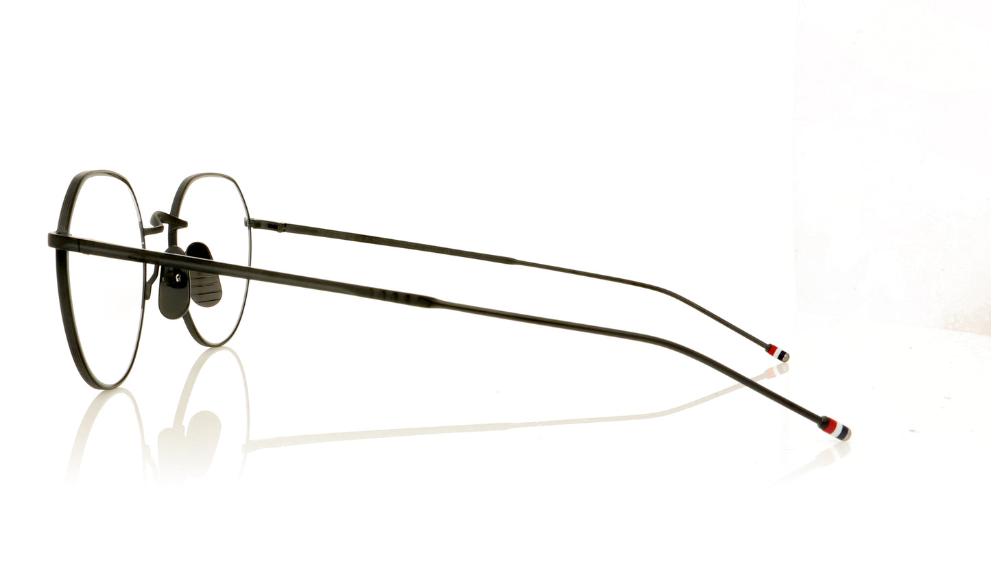Thom Browne TBX914 3 Black Iron Navy Glasses - Side