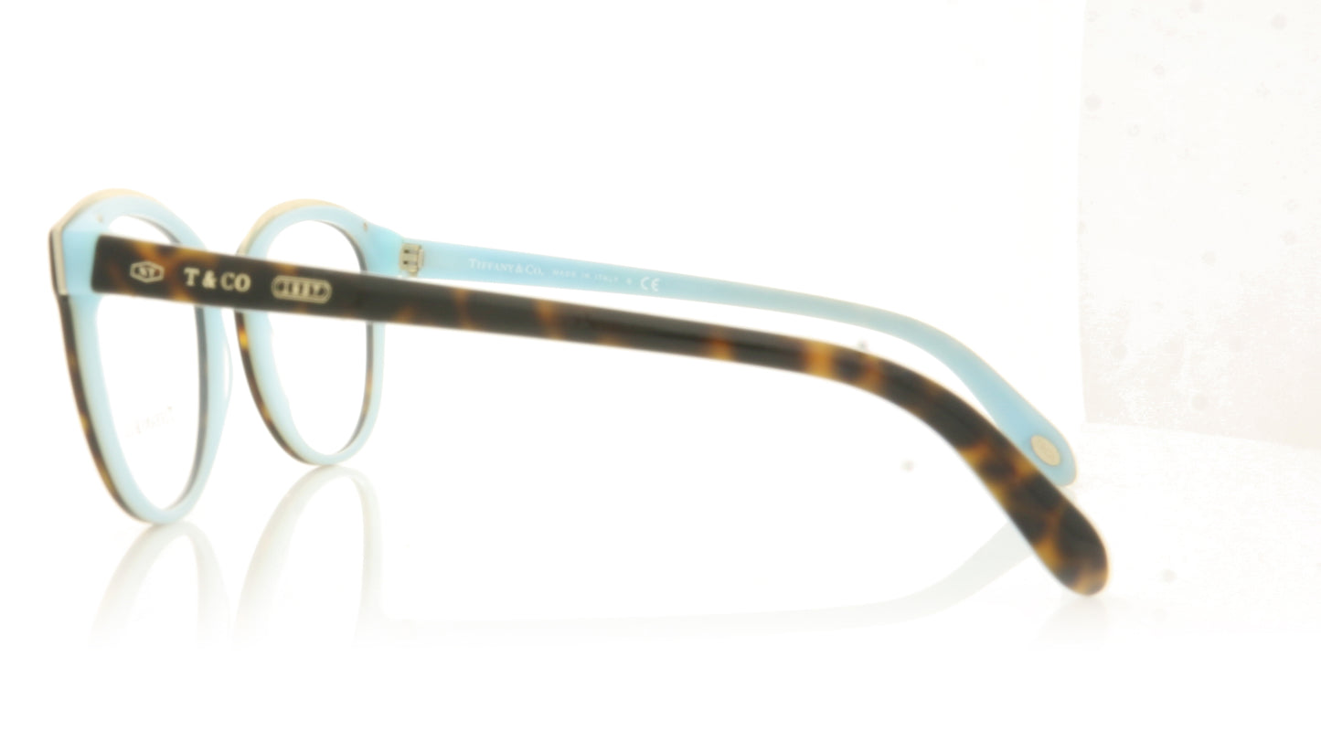 Tiffany 0TF2162 8134 Havana Glasses - Side