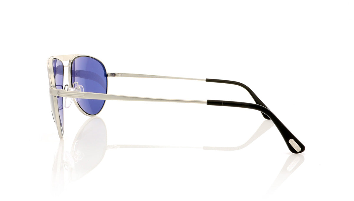 Tom Ford William TF207 17V Matte Palladium Sunglasses - Side