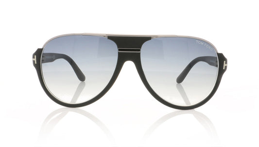Tom Ford Dimitry TF334 02W Matte Black Sunglasses - Front