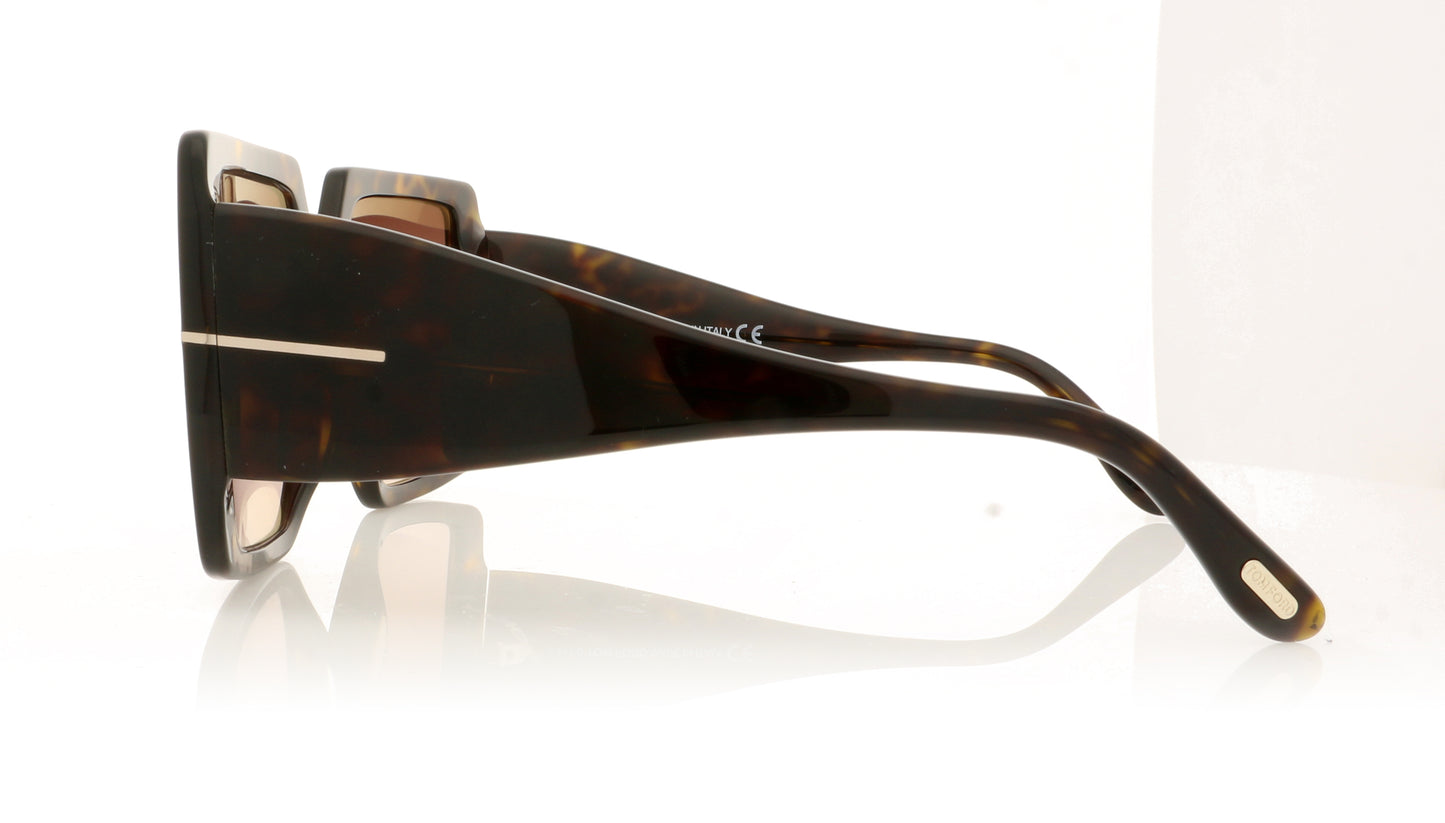 Tom Ford Quinn TF790 FT0790 52F Tortoise Glasses - Side