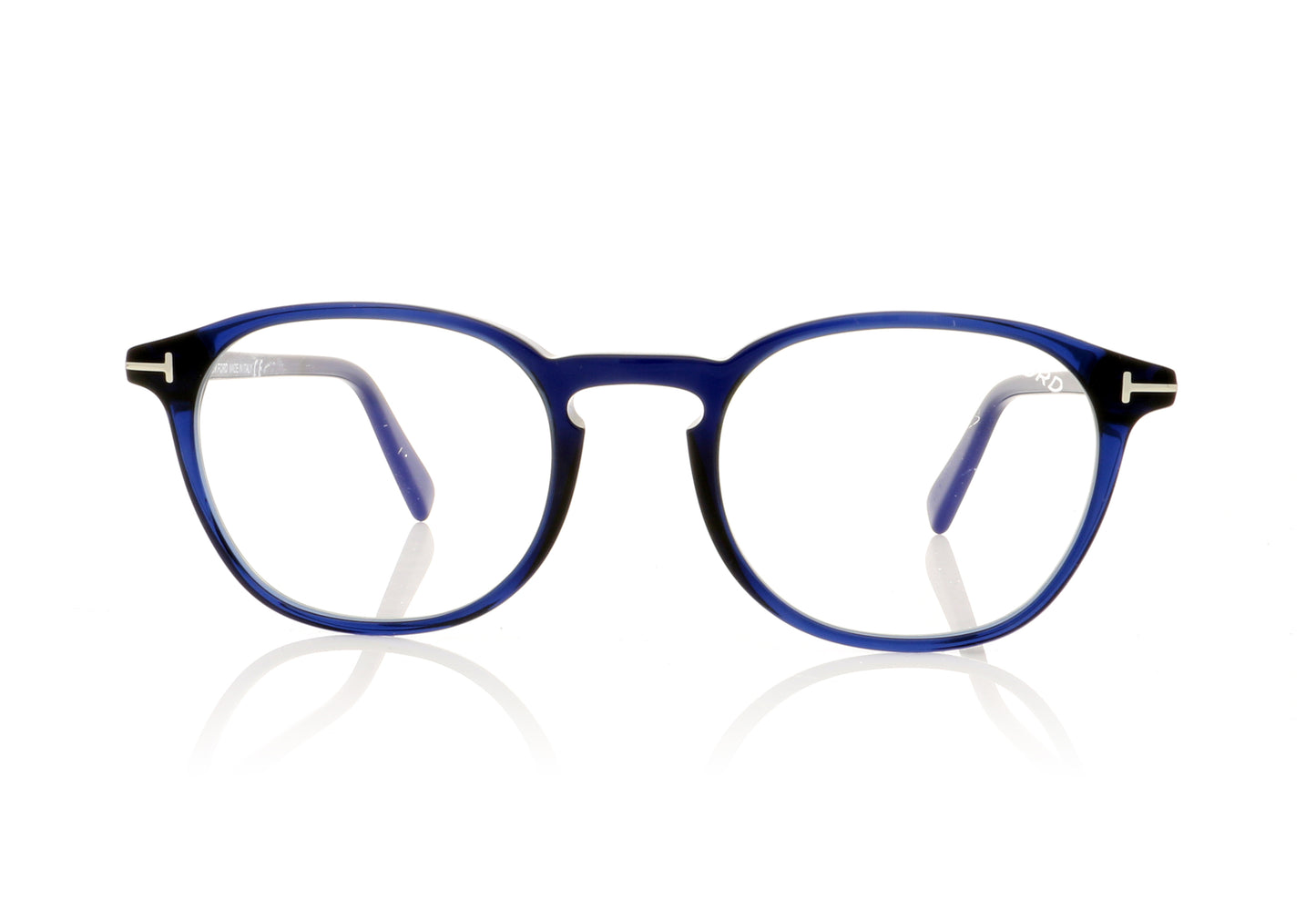 Tom Ford FT5583-B 90 Blue Glasses - Front