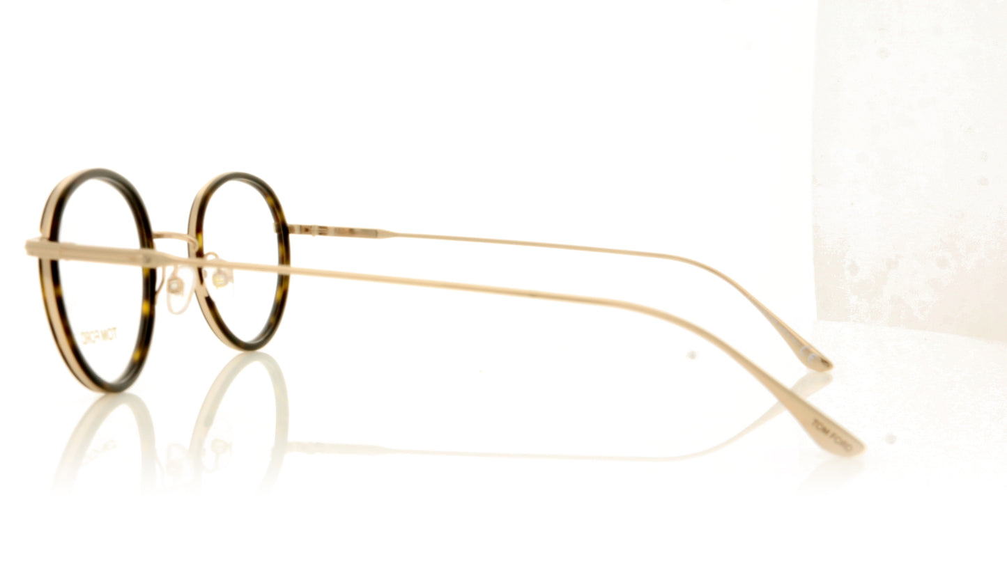 Tom Ford Tom Ford TF5521 52 Gold Glasses - Side
