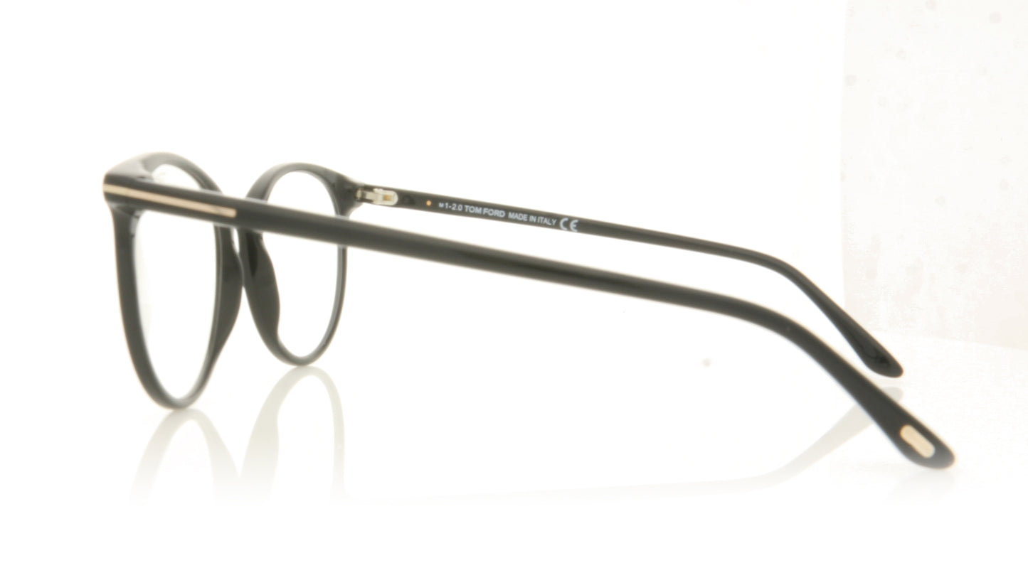 Tom Ford FT5575-B/V TF5575 1 Black Glasses - Side