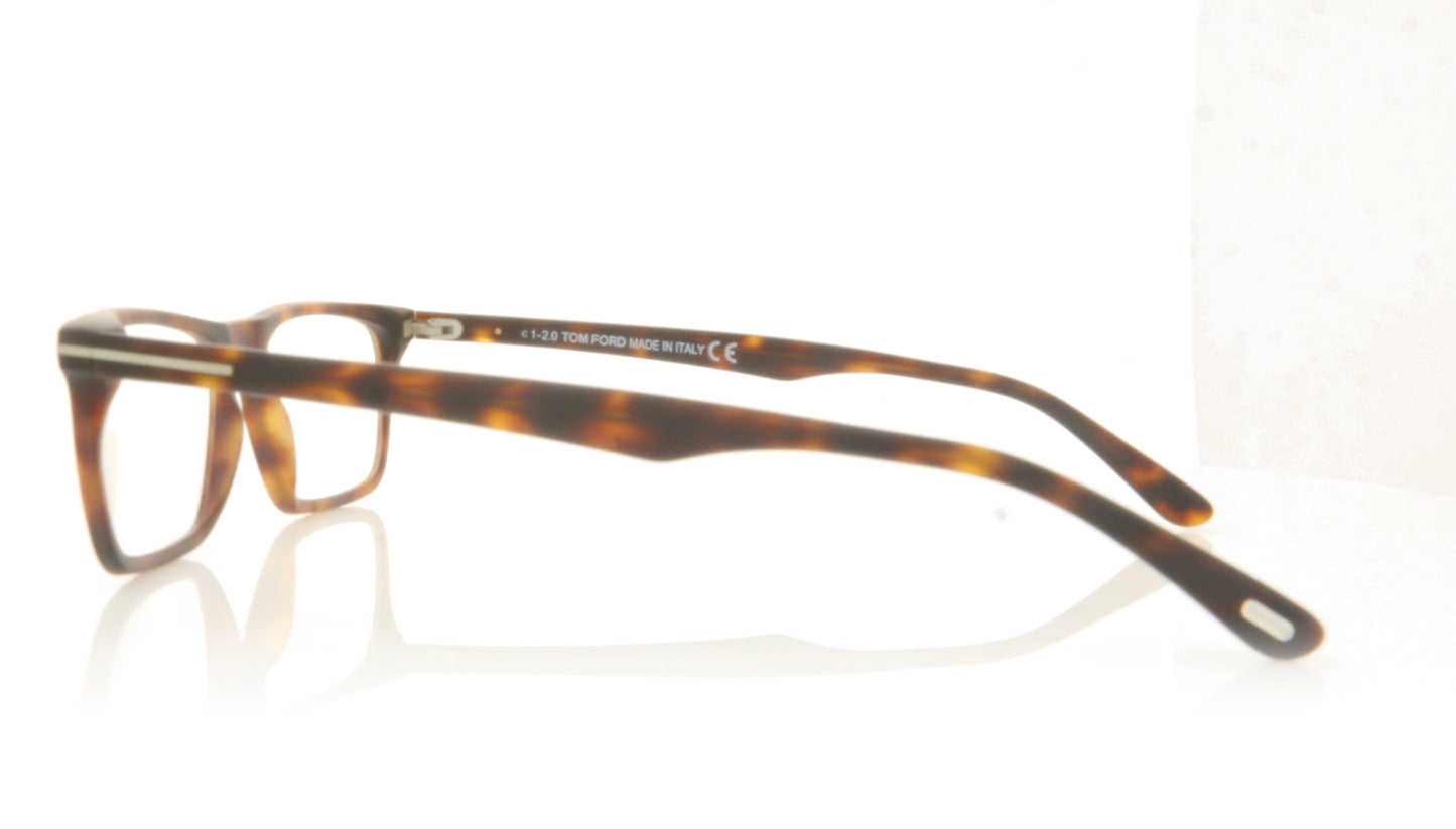 Tom Ford FT5681-B/V TF5681 54 Tortoise Glasses - Side
