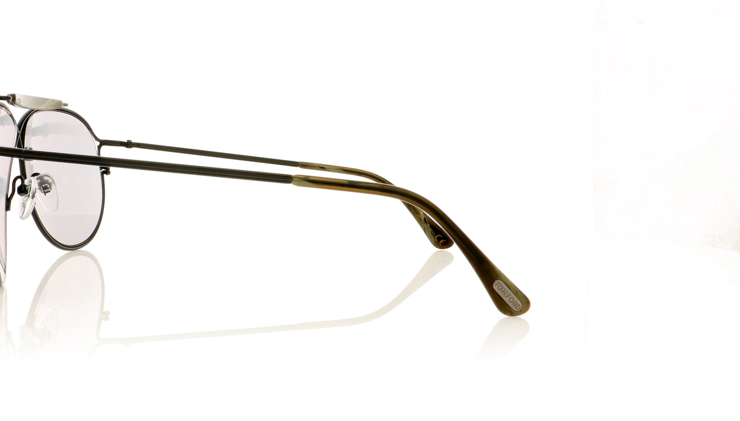Tom Ford Tom N.6 01C Black Sunglasses - Side