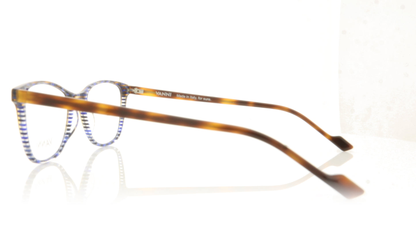 Vanni V1317 A546 Tortoise Blue Glasses - Side