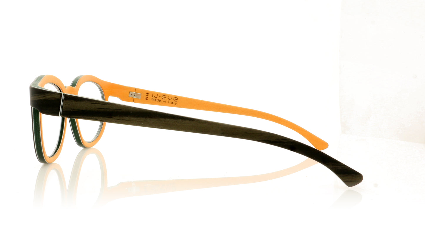 W-eye YK 16S W19H Grey Glasses - Side