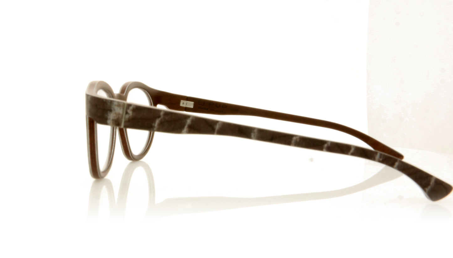 W-eye YK Z10V Smoked Cherry Glasses - Side