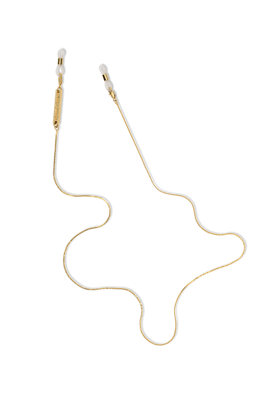 Frame Chain Skinni Mini Yellow Gold Yellow Gold Frame Chain