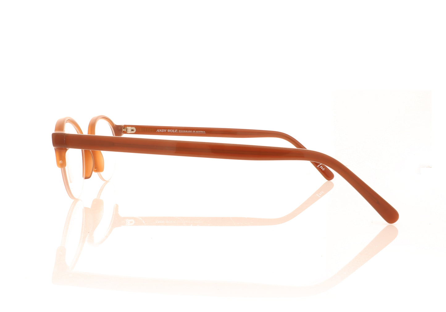 Andy Wolf 4555 C Brown Glasses - Side
