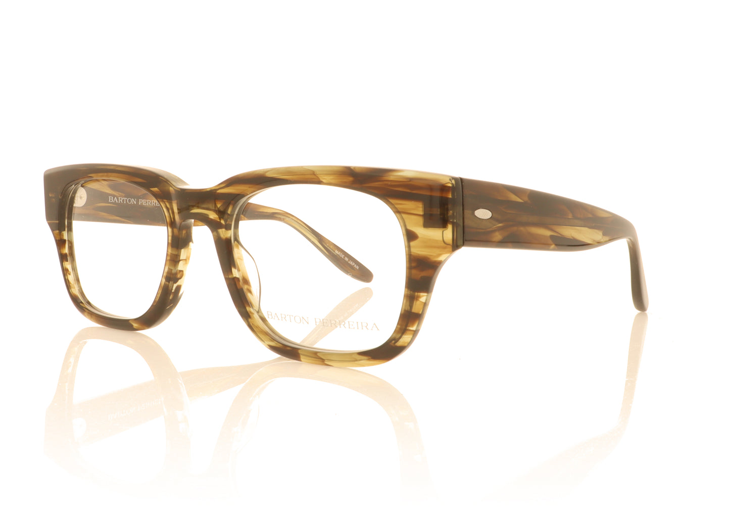 Barton Perreira Domino BP5197/V 2EJ Sulcata Tortoise Glasses - Angle