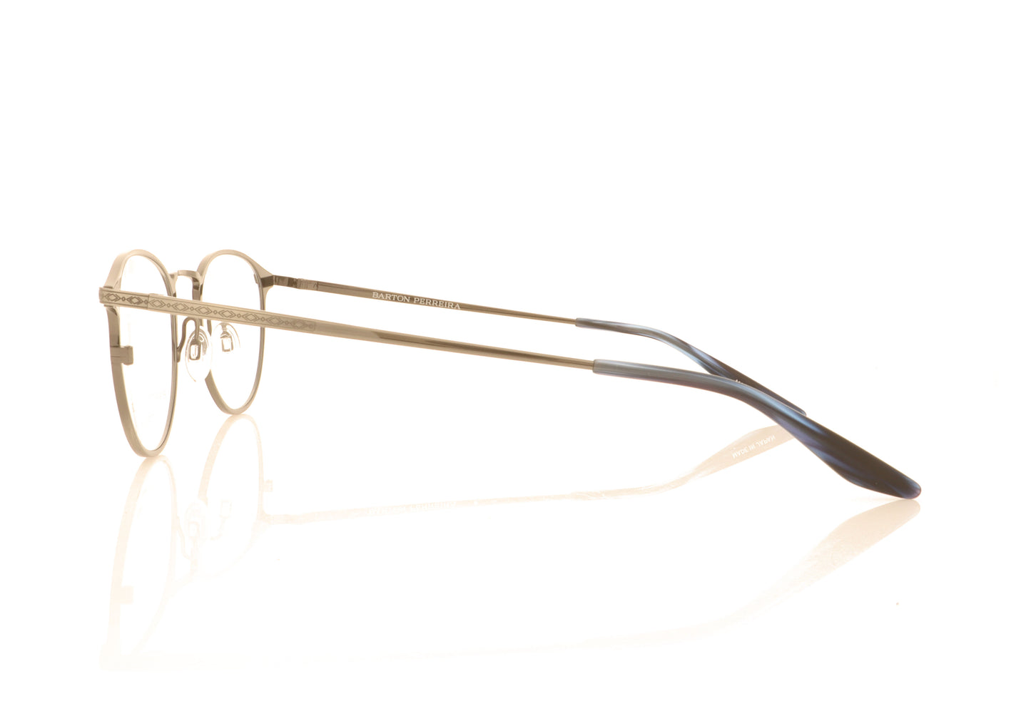 Barton Perreira Levy MNV/PEW Navy Glasses - Side