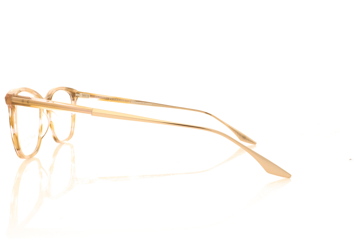 Barton Perreira Bader RWT/ROG Brown Glasses - Side