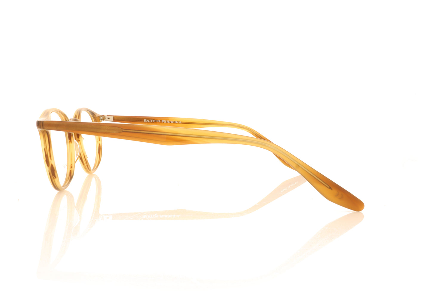 Barton Perreira Norton UMT Umber Tortoise Glasses - Side