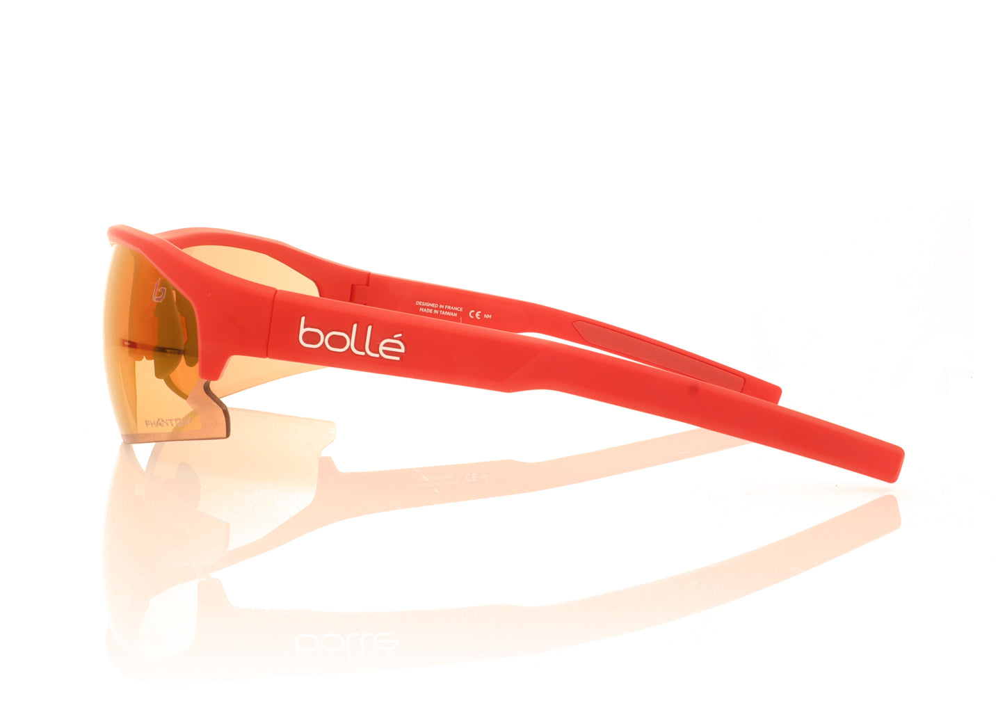 Bollé Bolt BS003007 Red Matte Sunglasses - Side