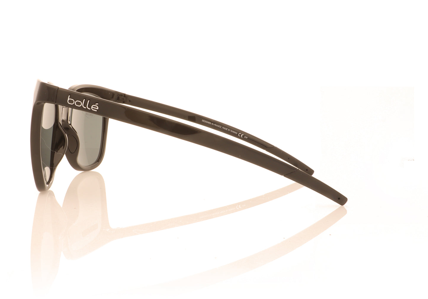 Bollé Glory BS028001 Black Shiny Sunglasses - Side