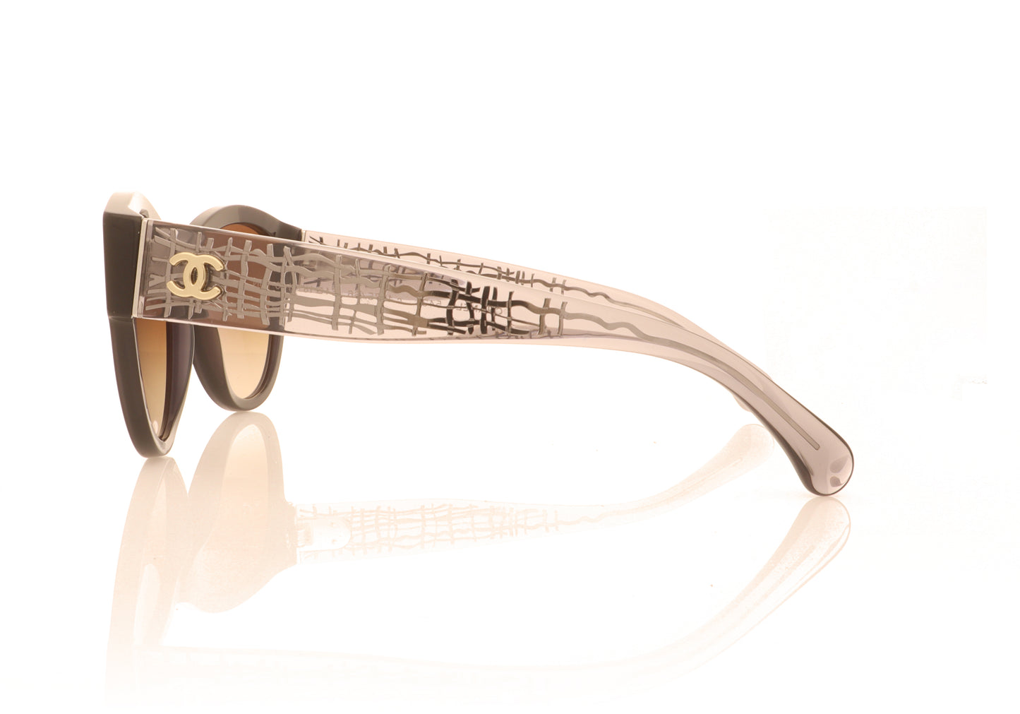 Chanel 0CH5434 1675S6 Grey Sunglasses - Side