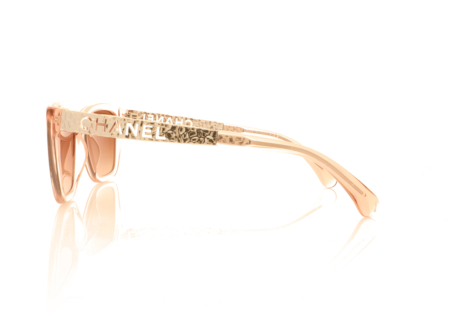 Chanel 0CH54420 1689S4 Pink Sunglasses - Side