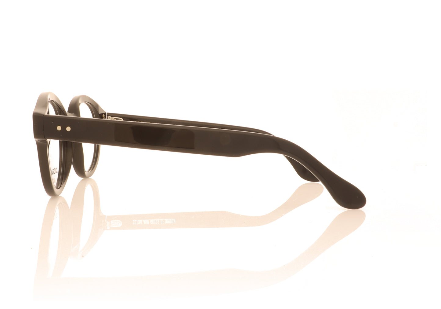 Cutler and Gross CGOP-1291 C08 Black Glasses - Side