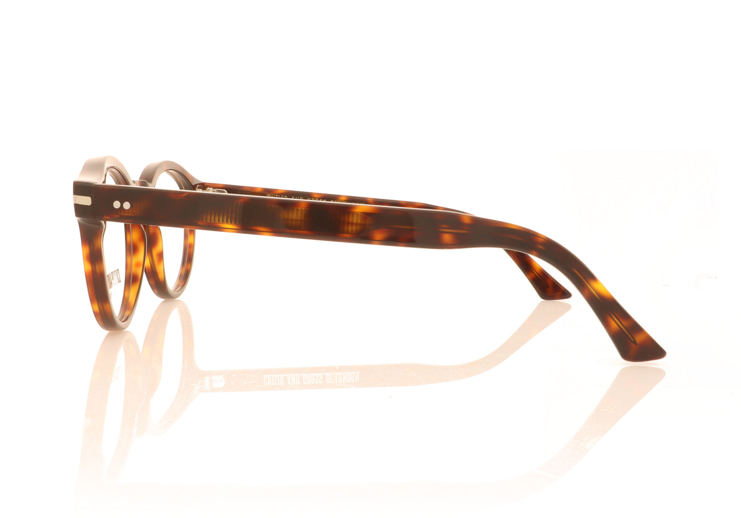 Cutler and Gross CGOP 1338 05 Tortoise Glasses - Side
