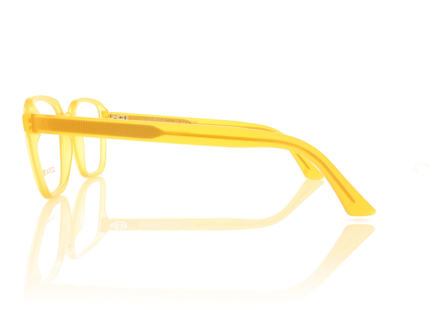 Cutler and Gross 1361 06 Yellow Glasses - Side