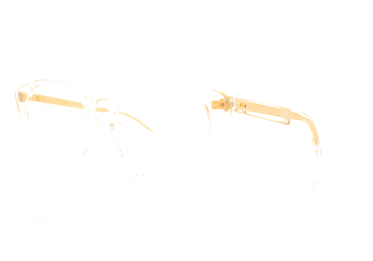 DITA Miwah DTX 711 02 Clear Glasses - Angle