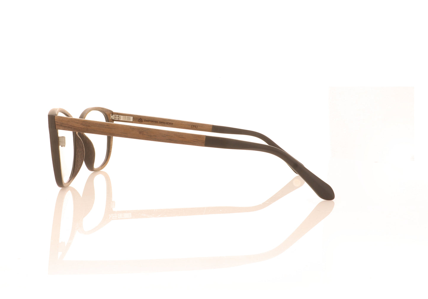 Einstoffen Konditor WC Walnut Carbon Glasses - Side