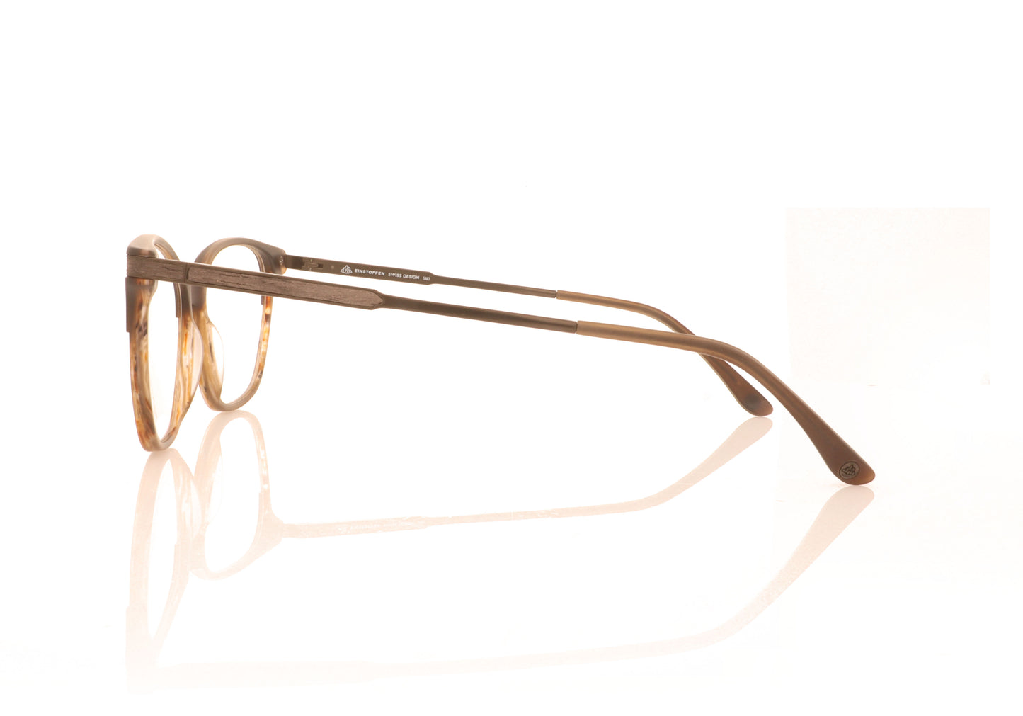 Einstoffen Schneiderin CW Coffee Walnut Glasses - Side
