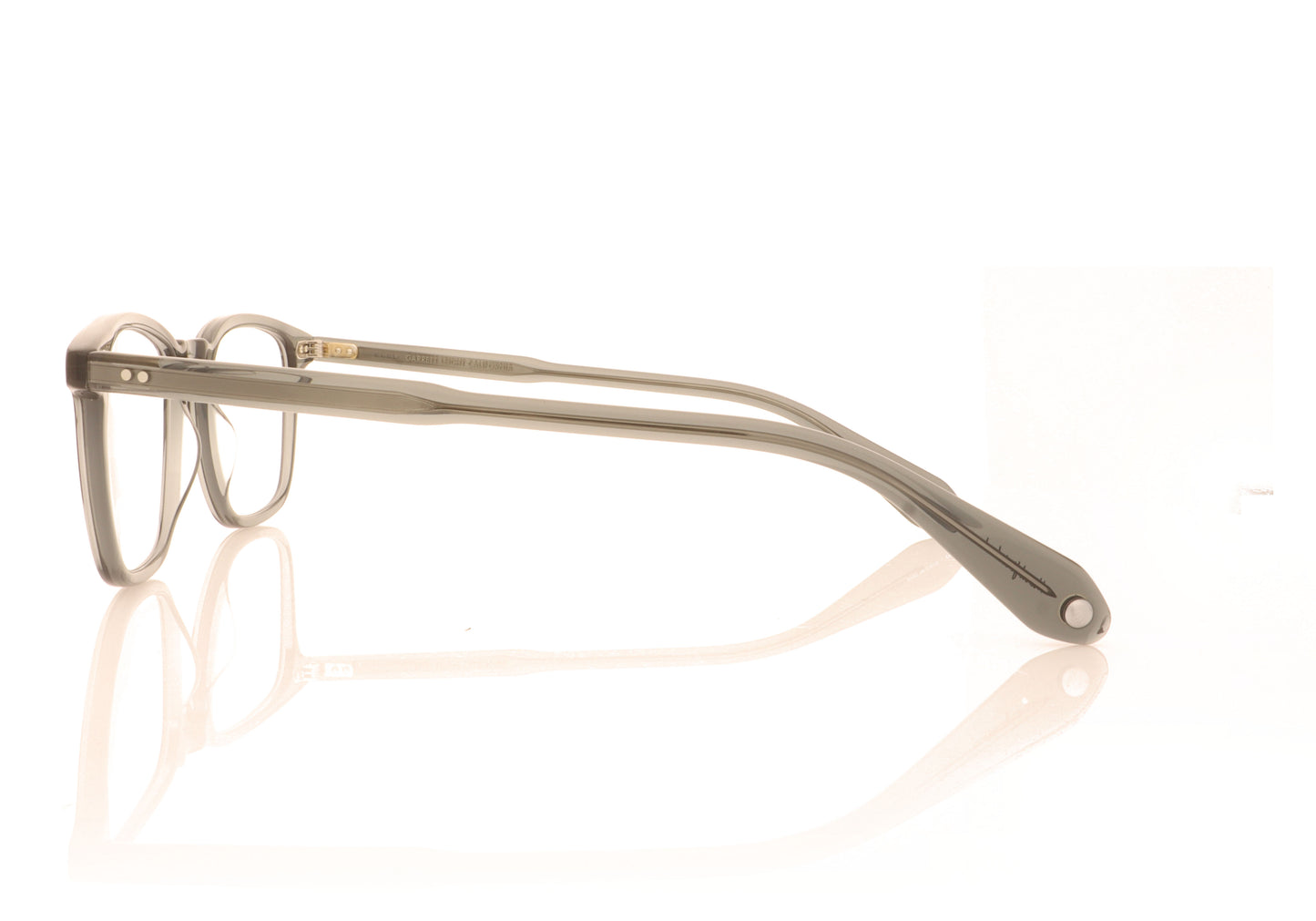 Garrett Leight Howland SGY Sea Grey Glasses - Side