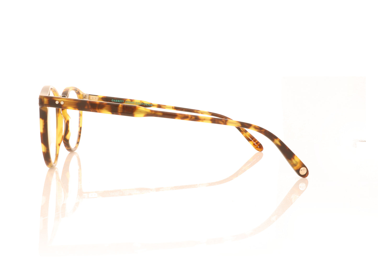 Garrett Leight Carlton Eco SPT Spotted Tortoise Glasses - Side