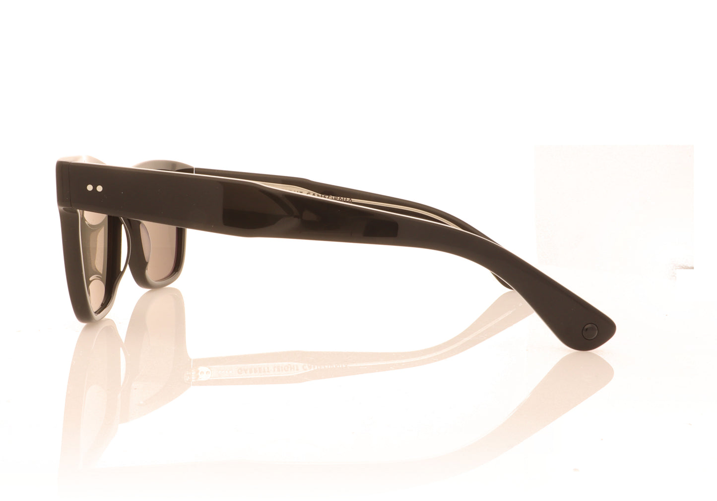 Garrett Leight Troubadour BK Black Sunglasses - Side