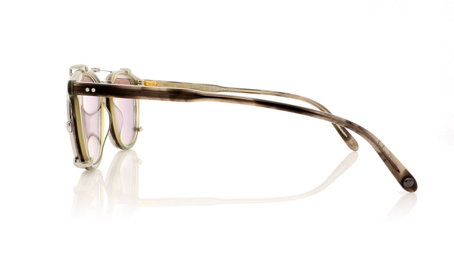Garrett Leight Kinney 5007 Silver Clip