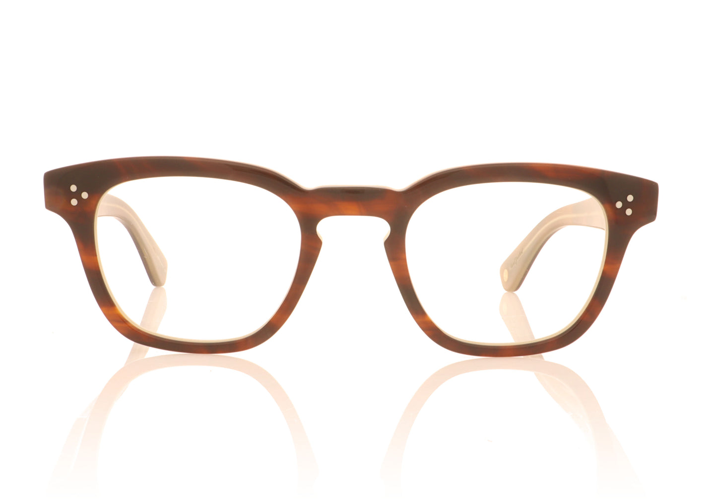 Garrett Leight Regent WHT Whiskey Tortoise Glasses - Front