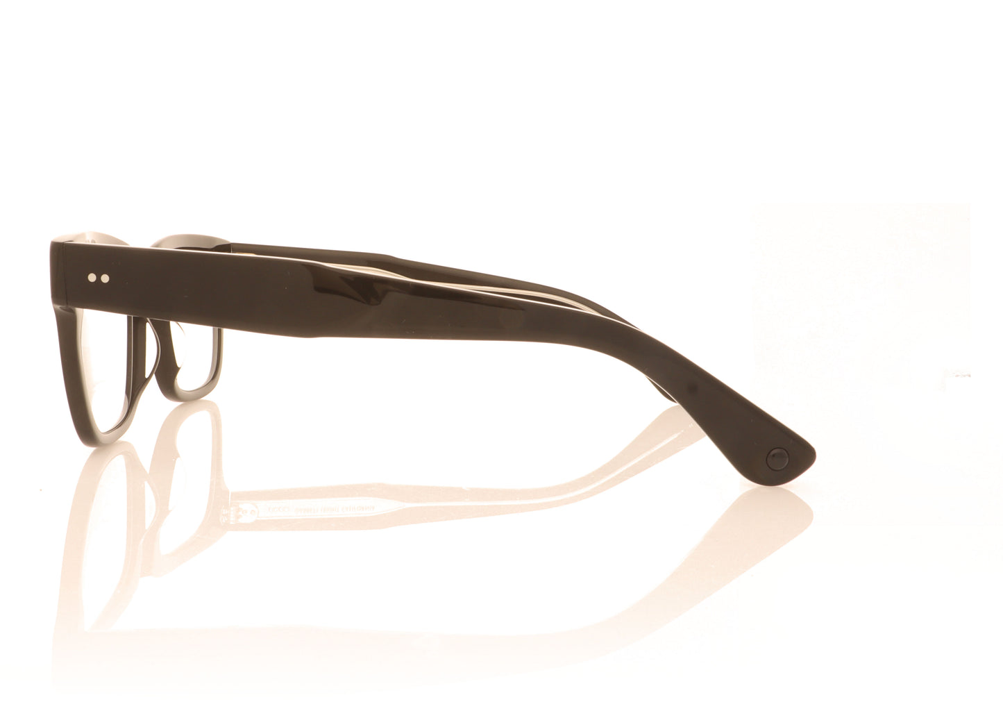 Garrett Leight Troubadour BK Black Glasses - Side