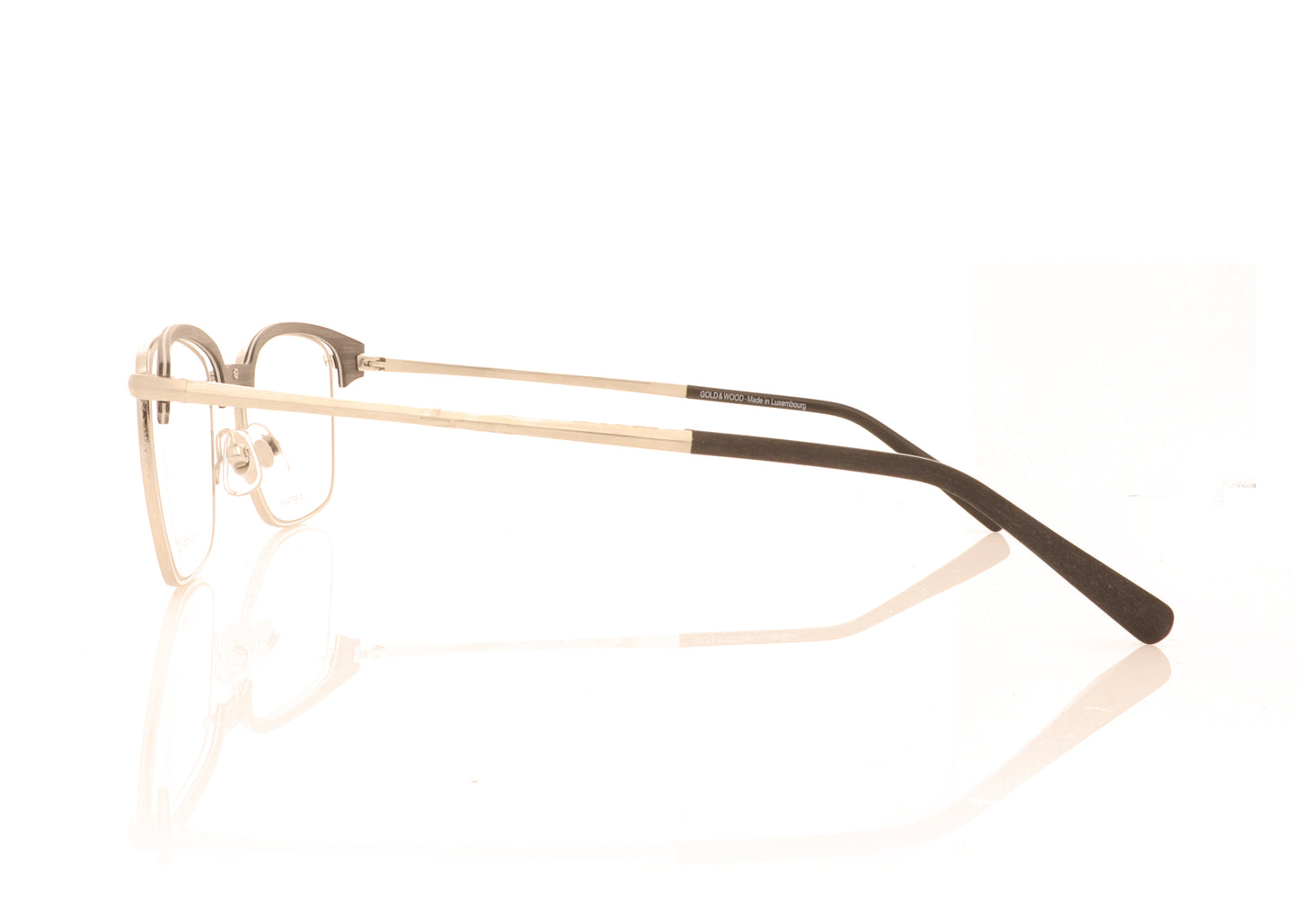 Gold & Wood Orsay 2.03 Brushed palladium Glasses - Side