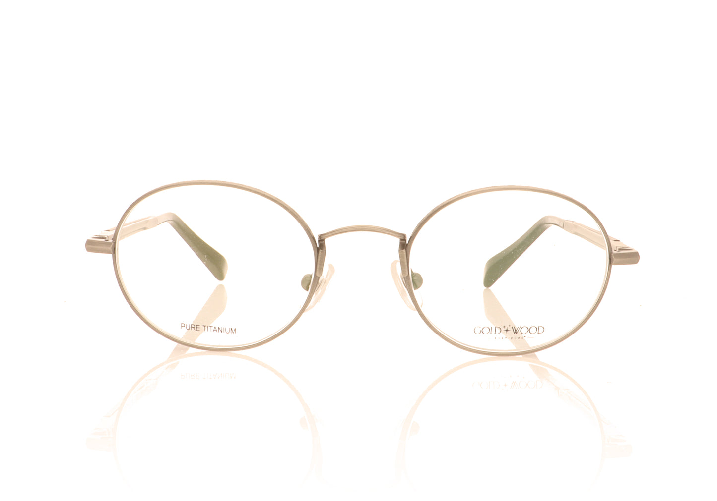 Gold & Wood Orsay 3.01 Brushed palladium Glasses - Front