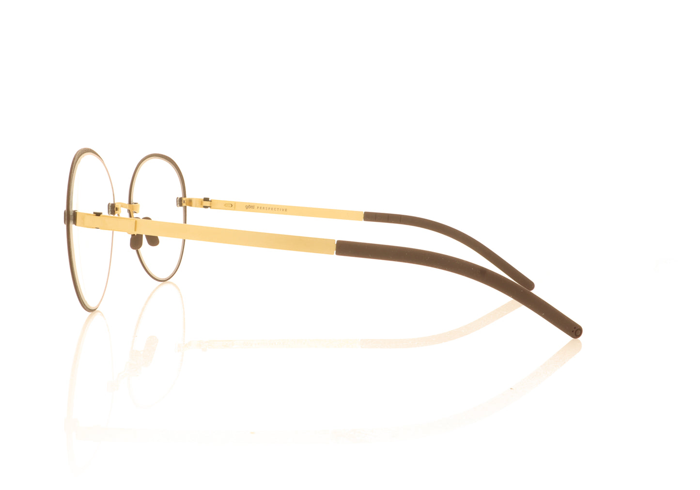 Götti BL05 GLD Gold Glasses - Side