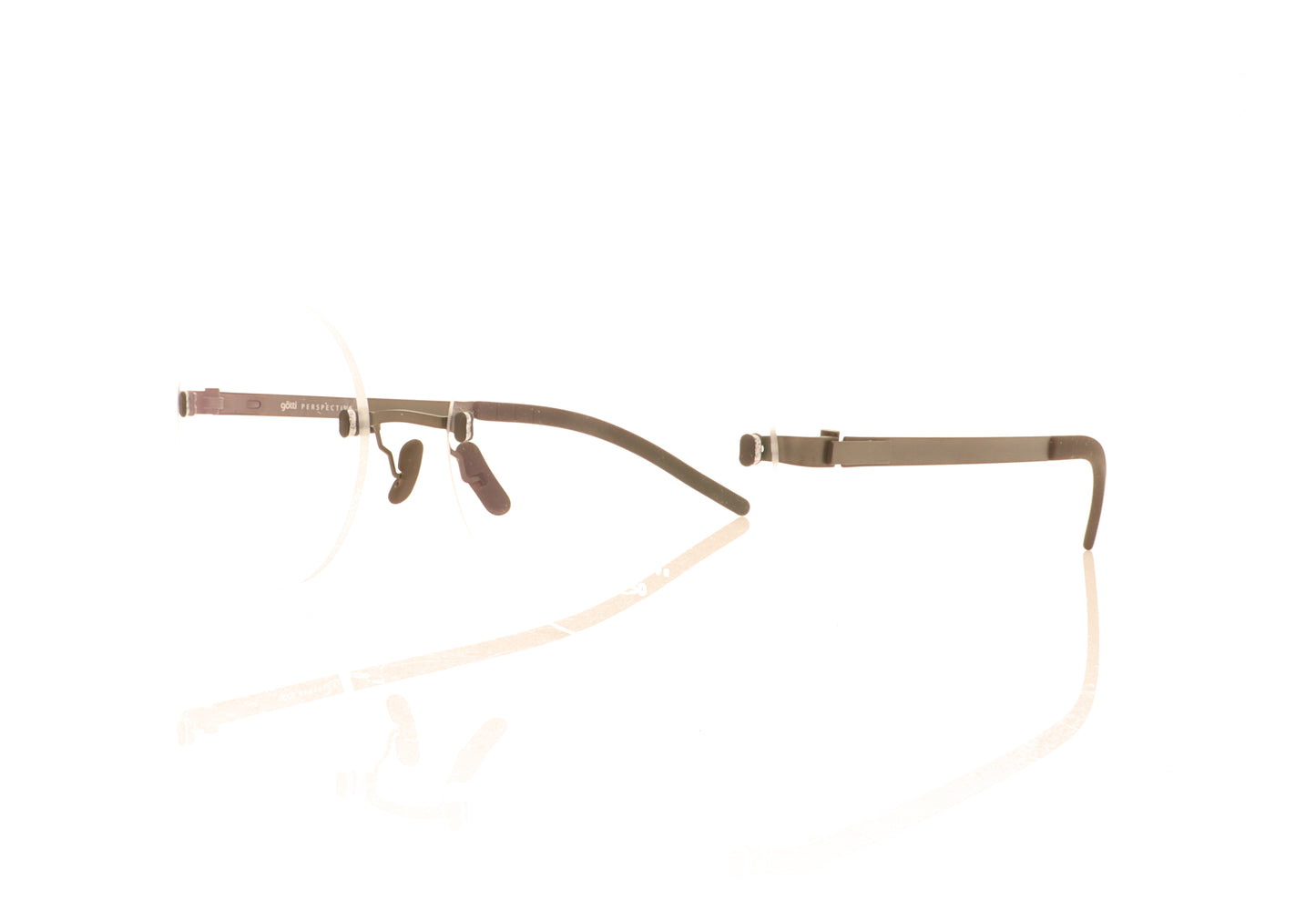 Götti PR02 BLK Black Glasses - Angle