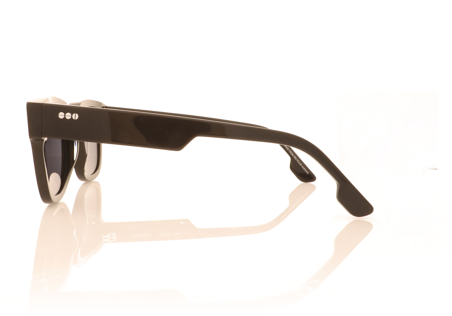 KOMONO The Danny BLK Black Sunglasses - Side