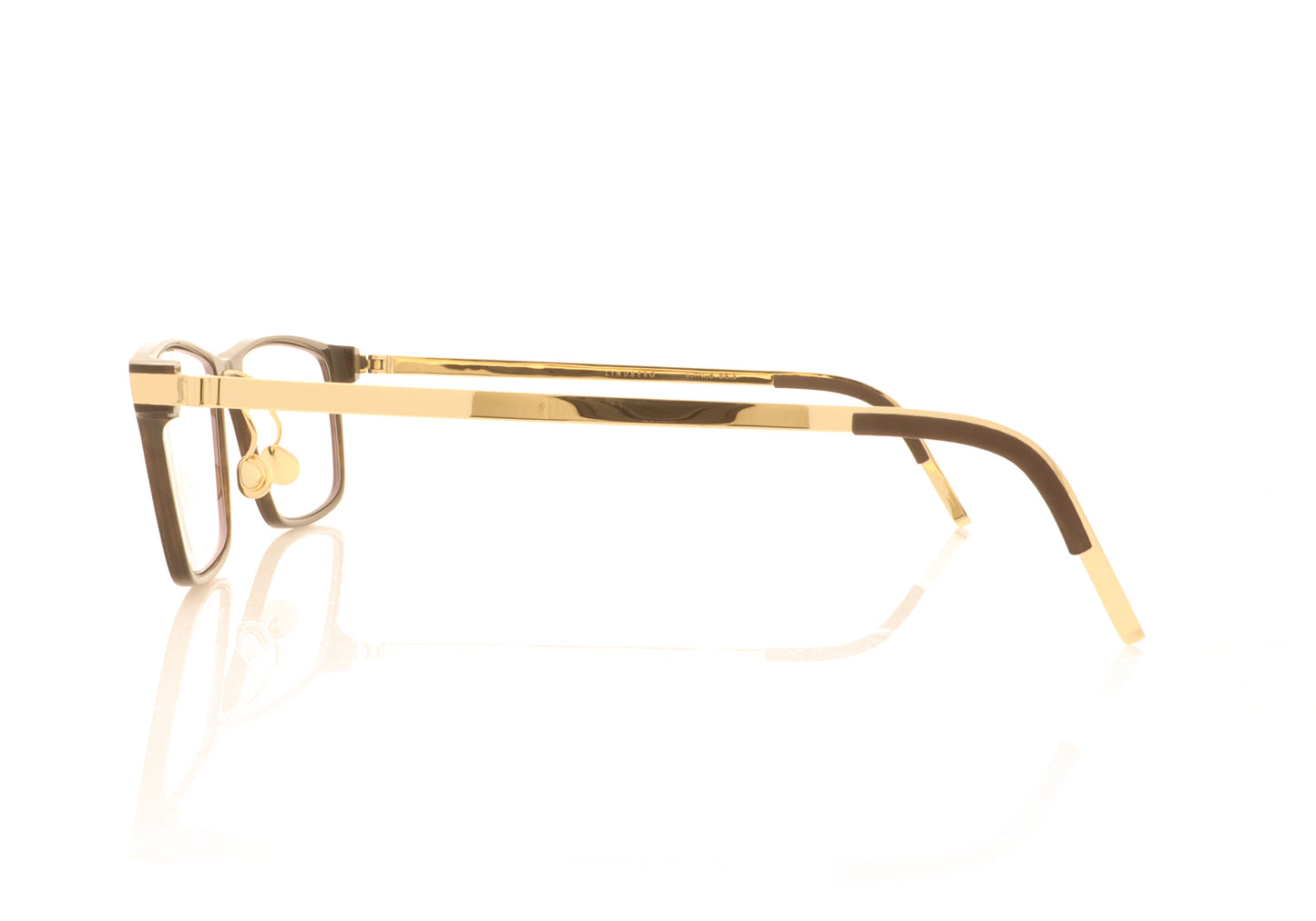 Lindberg buffalo 1819 Precious H20 Brown Glasses - Side