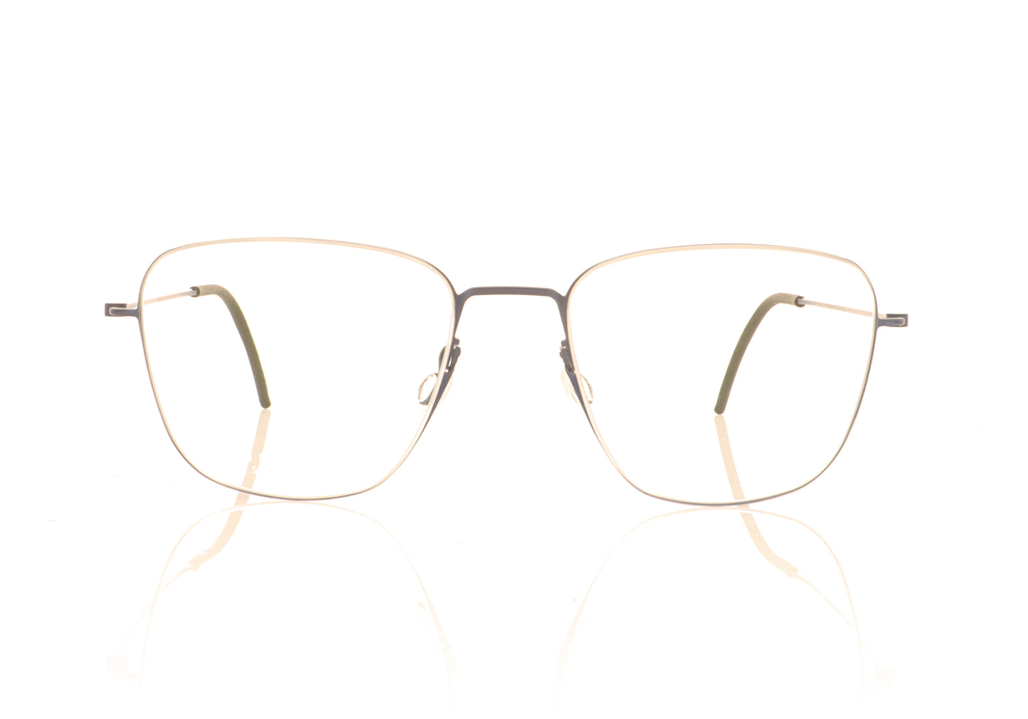 Lindberg thintanium 5506 PU13 GR00 Blue Glasses - Front