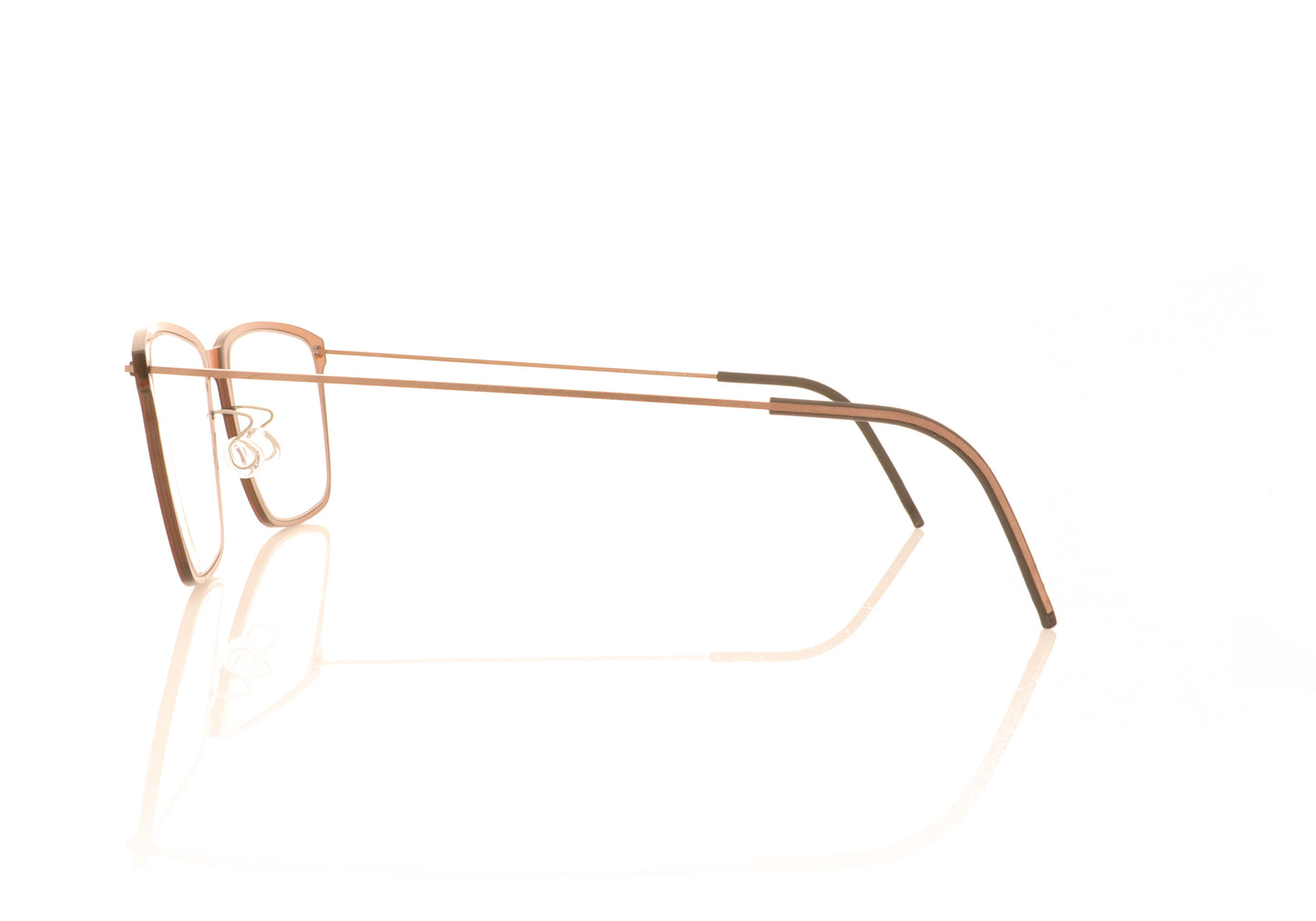 Lindberg n.o.w 6505 CO2 Brown Glasses - Side