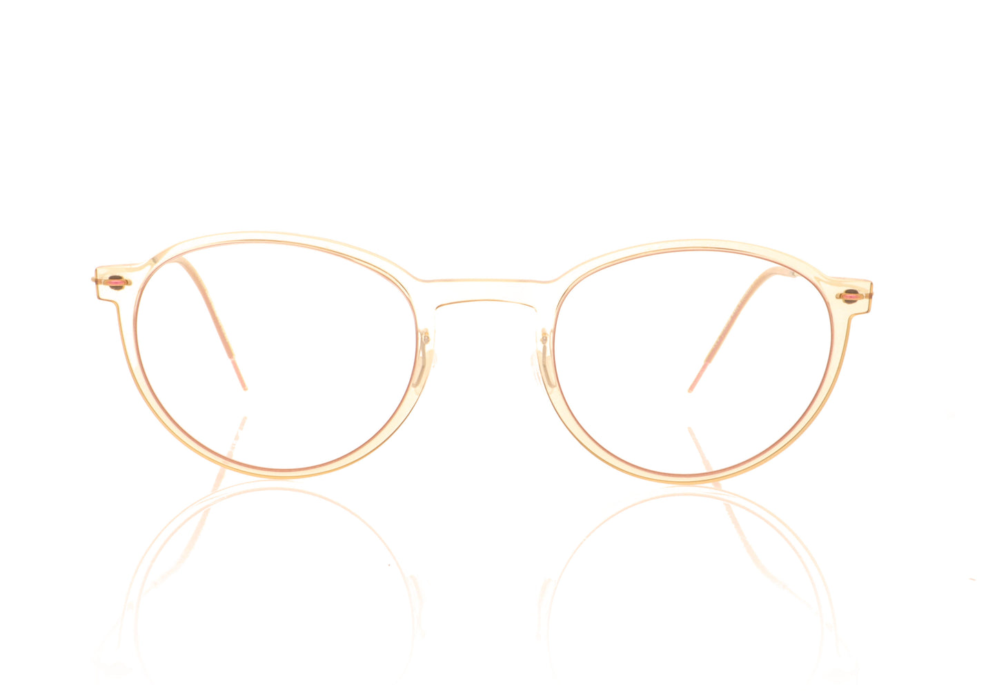 Lindberg n.o.w 6527 C21 P70 Crystal Brown Glasses - Front